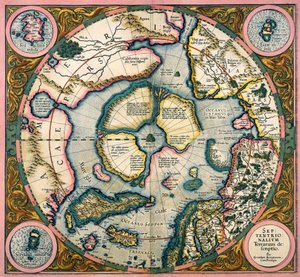 Mapa Arktyki, 1595